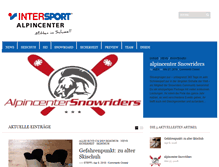 Tablet Screenshot of intersport-alpincenter.de